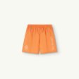 Boys & Girls Orange Logo Swim Shorts Online now