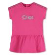 Baby Girls Fuchsia Cotton Dress Supply