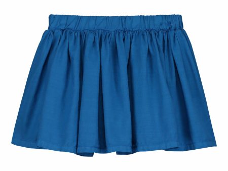 Girls Blue Cotton Skirt Sale