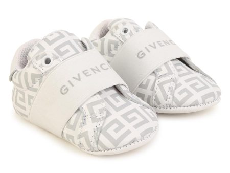 Baby Boys & Girls White Logo Shoes Supply