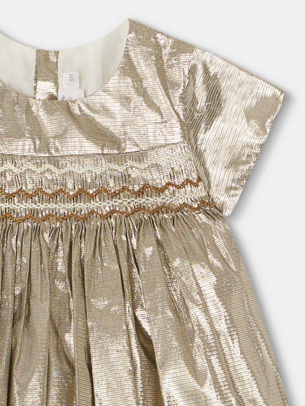 Baby Girls Champagne Dress For Sale