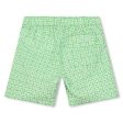 Boys Green Logo Swim Shorts Supply