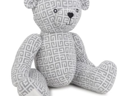 Baby Boys & Girls Grey Logo Bear Toy For Discount