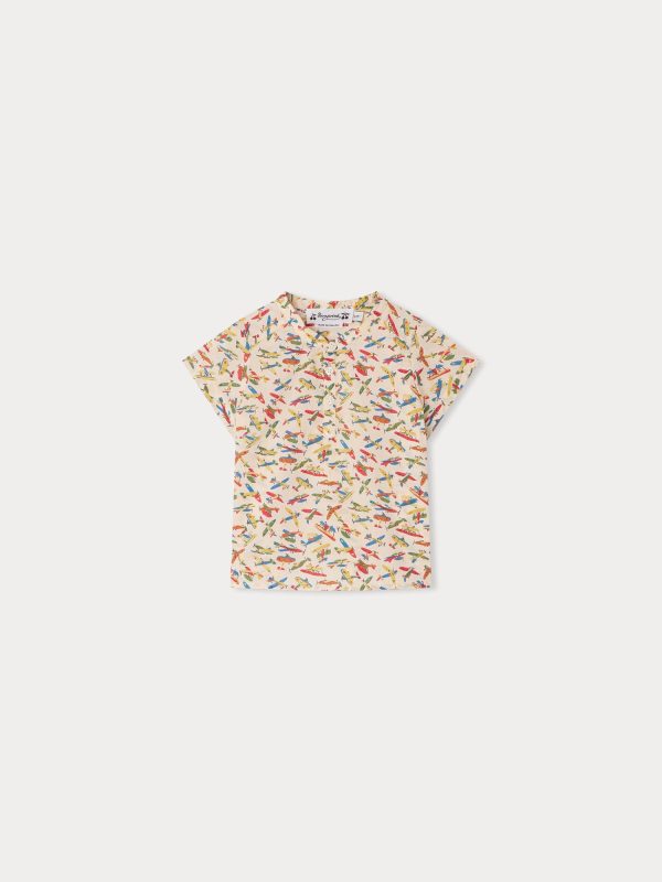 Baby Boys Multicolor Cotton Shirt For Cheap