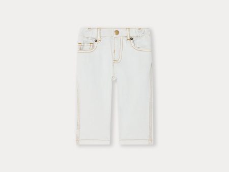 Baby Boys & Girls Light Blue Denim Trousers Online