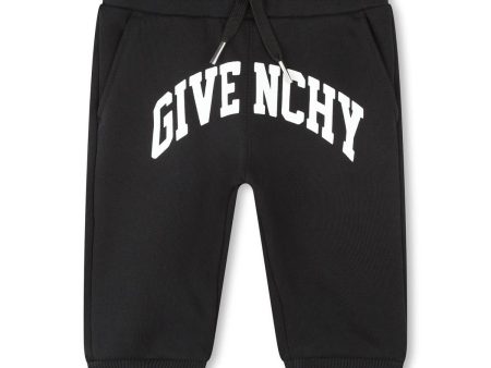 Baby Boys & Girls Black Cotton Trousers on Sale