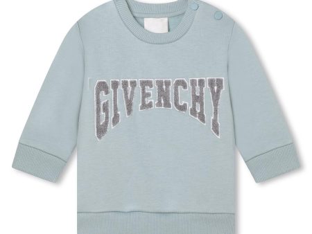 Baby Boys Green Logo Sweatshirt Cheap