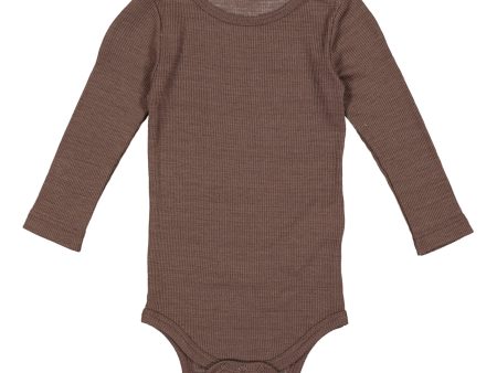 Baby Boys & Girls Brown Wool Babysuit Online now