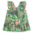 Baby Girls Green Flowers Dress For Sale