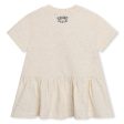 Baby Girls Beige Cotton Dress Supply