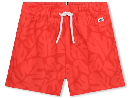 Baby Boys Orange Swim Shorts Fashion