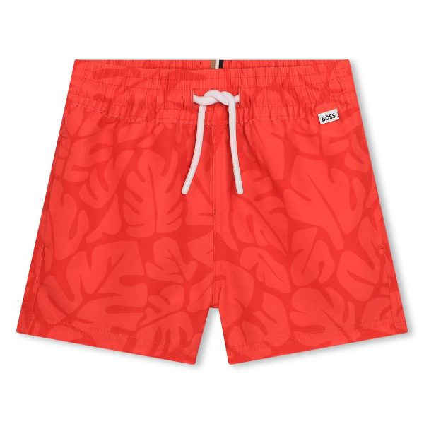 Baby Boys Orange Swim Shorts Fashion