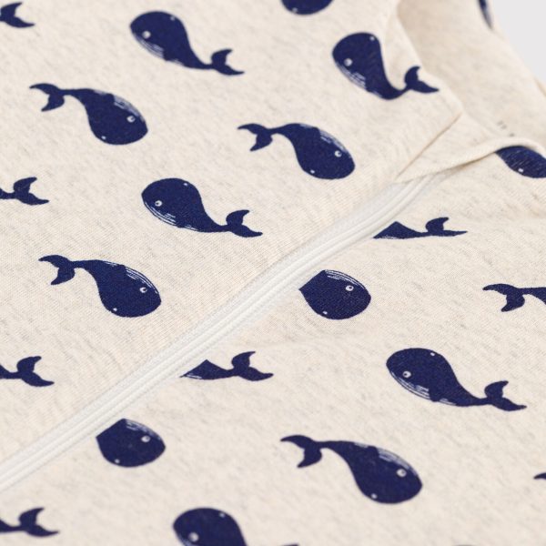 Baby Boys & Girls Light Grey Printed Cotton Sleep Bag Online Sale