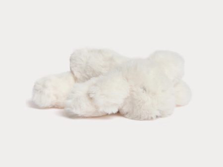 Baby Boys & Girls White Toy Dog(15cm) Online