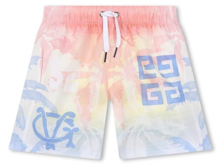 Boys Multicolor Swim Shorts For Cheap