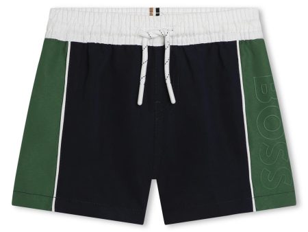 Baby Boys Green Swim Shorts on Sale