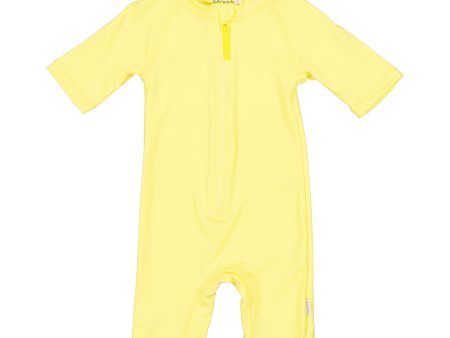 Baby Boys & Girls Yellow Swimsuit For Cheap