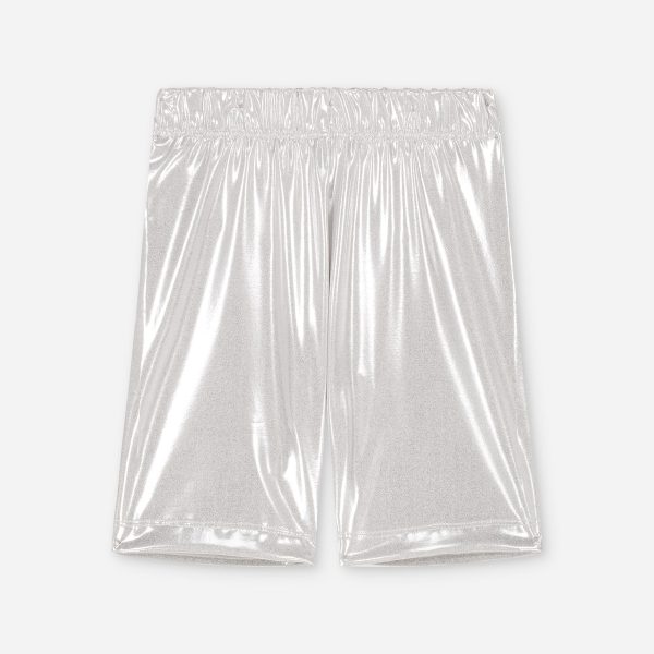 Girls Silver Swim Shorts Hot on Sale