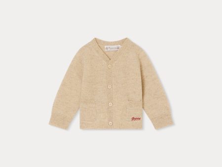 Baby Boys & Girls Beige Wool Cardigan For Discount