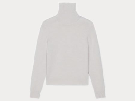 Girls White Wool Sweater For Cheap