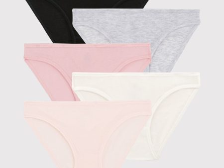 Women Multicolor Cotton Underwear Set(5 Pack) Discount