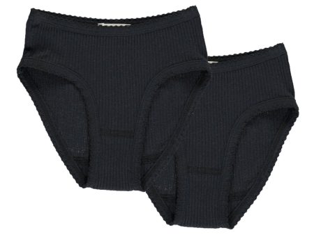 Girls Black Underwear Set(2 Pack) Hot on Sale