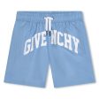 Boys Blue Logo Swim Shorts Discount