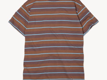 Boys & Girls Brown Stripes Cotton Dress Discount