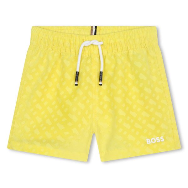 Baby Boys Yellow Swim Shorts Online now