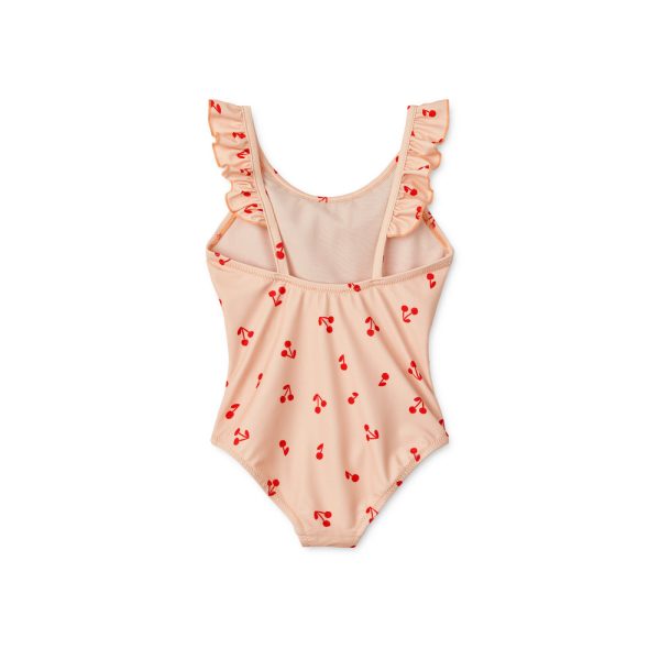 Girls Pink Cherry Swimsuit on Sale