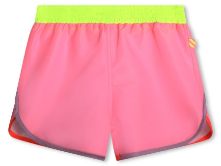 Girls Pink Swim Shorts For Cheap