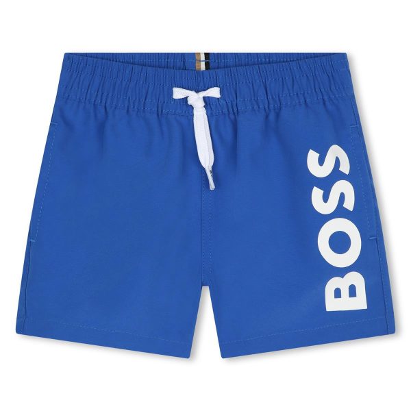 Baby Boys Blue Swim Shorts For Discount