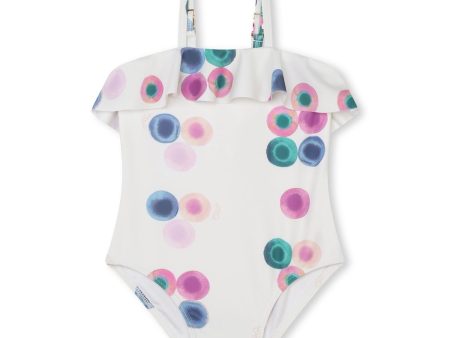 Baby Girls White Swimsuit Online Hot Sale