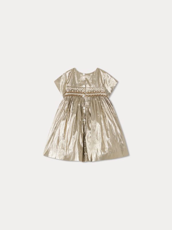 Baby Girls Champagne Dress For Sale