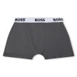 Boys Grey Cotton Underwear Set(2 Pack) Online