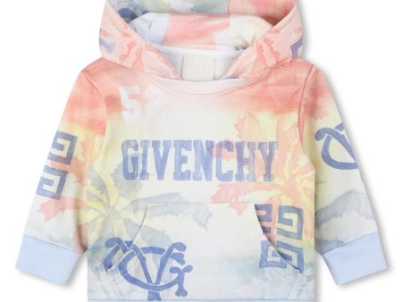 Baby Boys Multicolor Hooded Sweatshirt Cheap