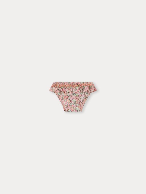 Baby Girls Pink Floral Swim Shorts Online Hot Sale