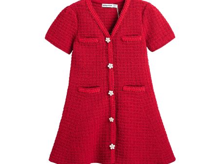 Girls Red Dress Online