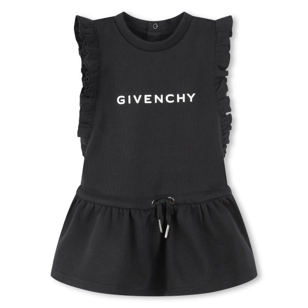 Baby Girls Black Logo Dress Sale