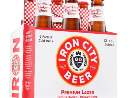 Pittsburgh Brewing Co. - Iron City Premium Lager (6 pack 12oz bottles) Cheap