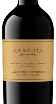 Anakota Cabernet Sauvignon Knights Valley Helena Montana Vineyard 2019 (750ml) For Discount