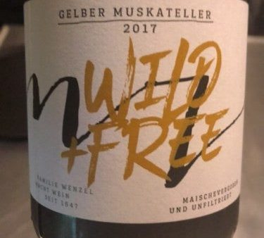 Wenzel Wild + Free Gelber Muskateller 2021 (750ml) Online now